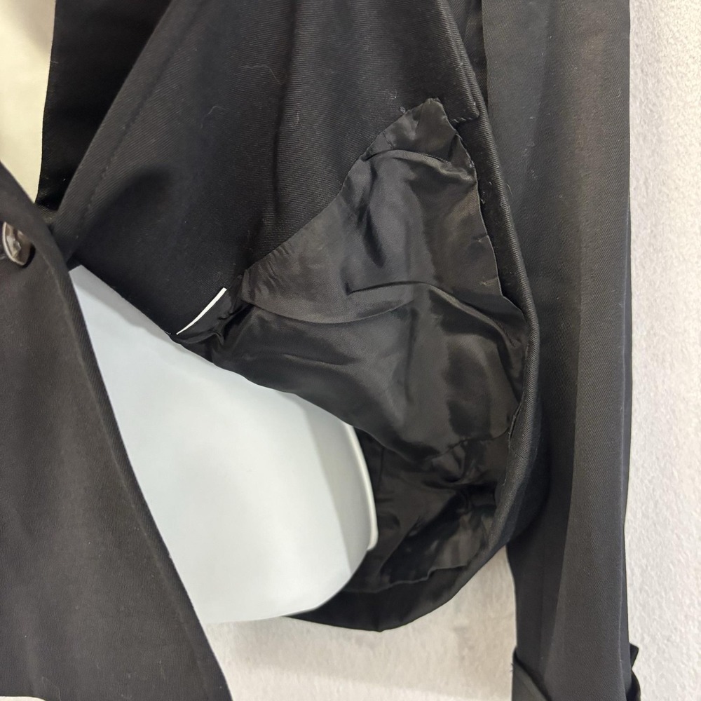 Valentino Blazer Jacket Womens Medium Black Single Button Lined Classic Office - Picture 12 of 16